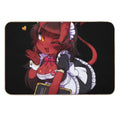 Meru The Succubus Chibi Sexy Maid  Toxin-Free Bath Mat