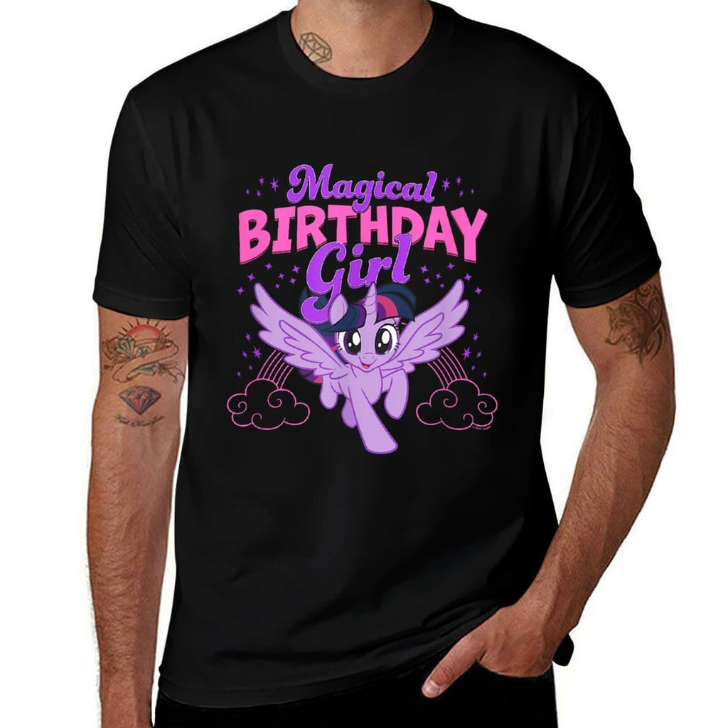My Little Pony Birthday Twilight Sparkle Girl  Affordable Price T-Shirt