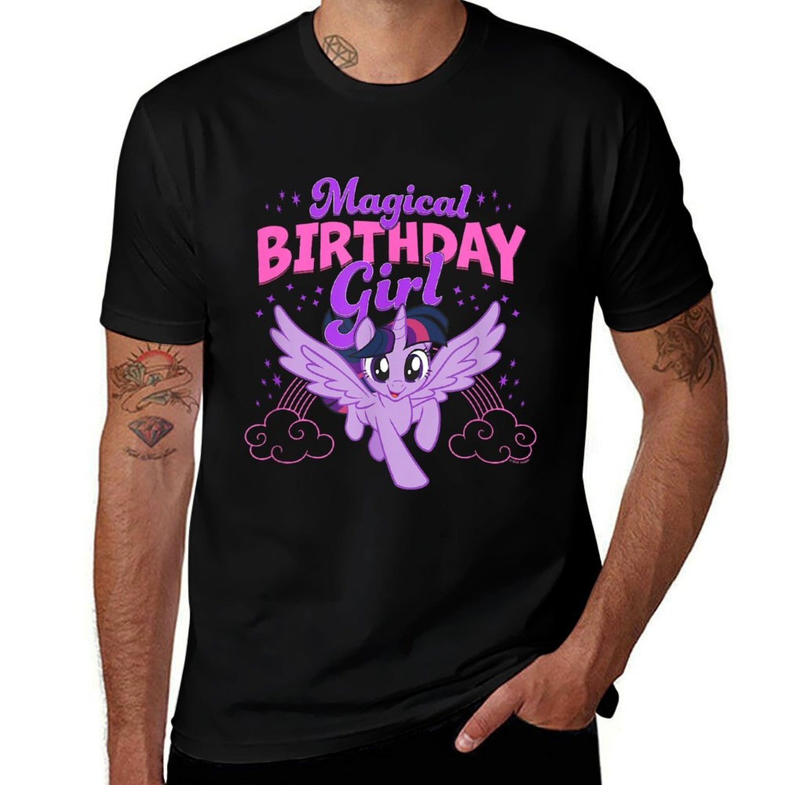 My Little Pony Birthday Twilight Sparkle Girl  Affordable Price T-Shirt
