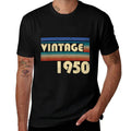 Vintage 1950 Limited Edition Outfit Retro 70th Birthday  Polyester Blend T-Shirt