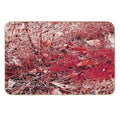 Red Nature  Rapid-Drying Bath Mat