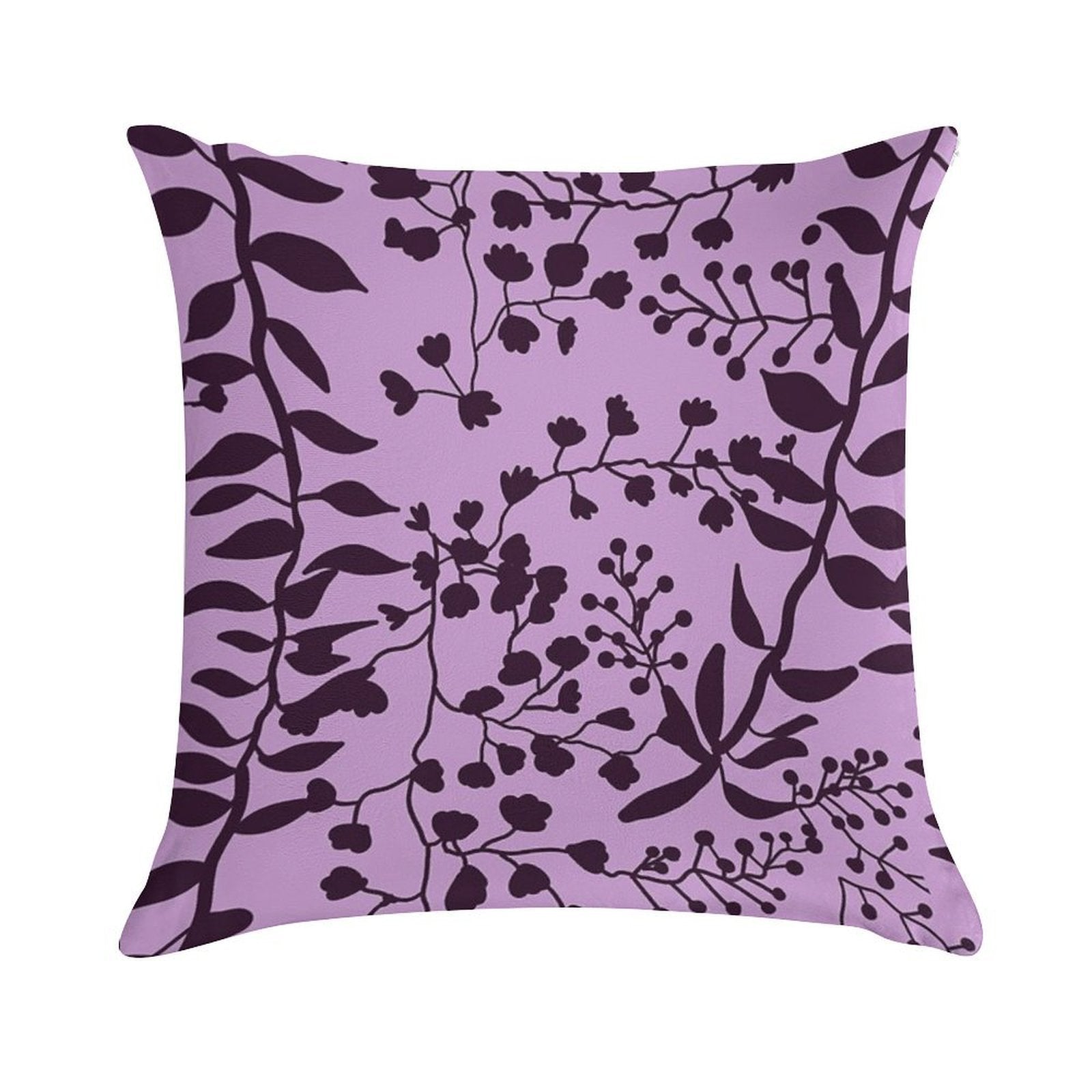 Bella Swan Lavender Freesia Soft Multiple Sizes Throw Pillow