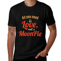 Love And A Moon Pie  Wrinkle-resistant T-Shirt