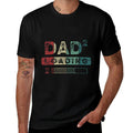 Dad-to-be, Twins, 2nd Child, Dad to The Power of 2 Loading  Cotton T-Shirt