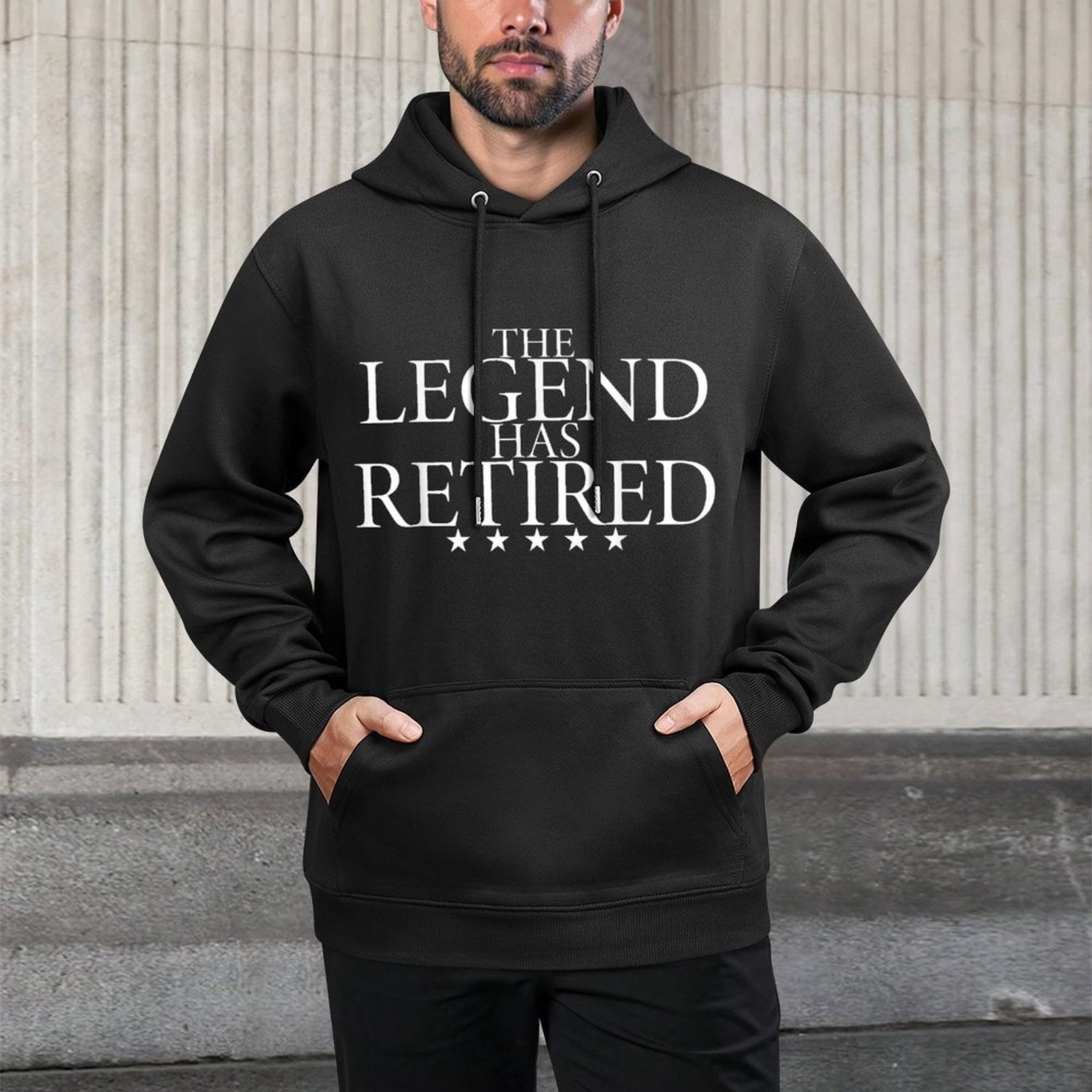 The Legend Has Retired 2019 Funny Retirement Gift Unisex Design Hoodie