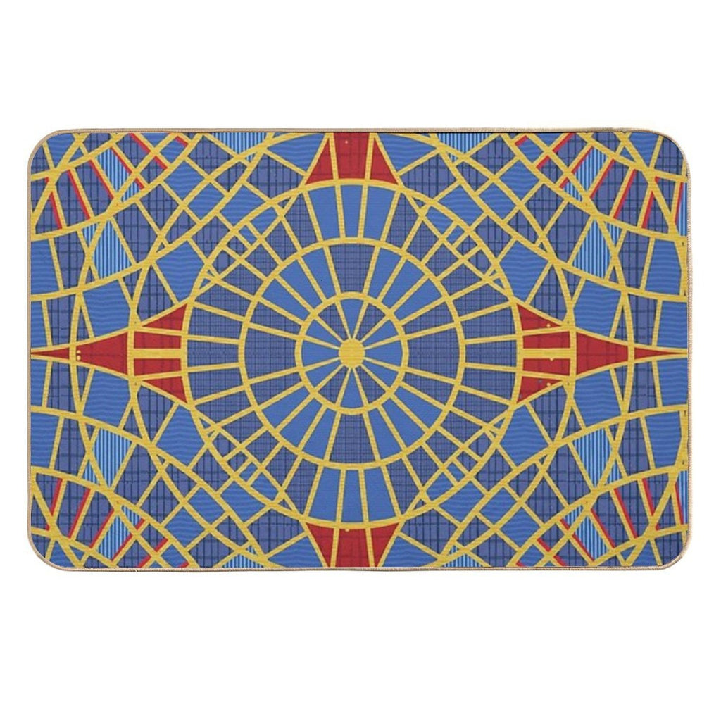 DragonCon Carpet Marriot with Details, Zoom  Anti-Trip Bath Mat