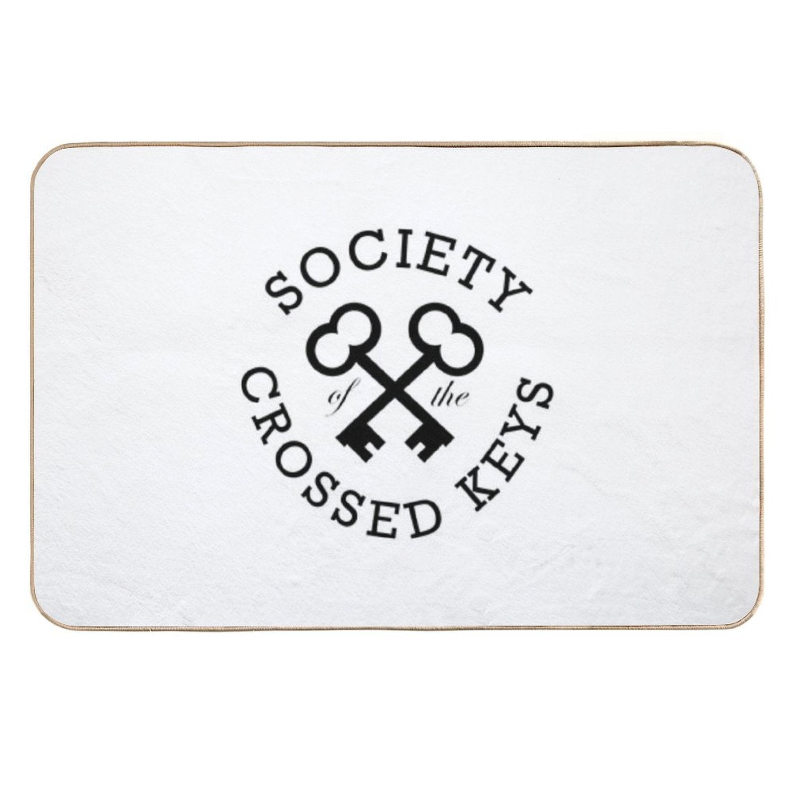 Society of The Crossed Keys  Toxin-Free Bath Mat