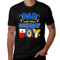 Dad Of The Birthday Boy Family Matching Party Video Game  Summer-ready Fabric T-Shirt