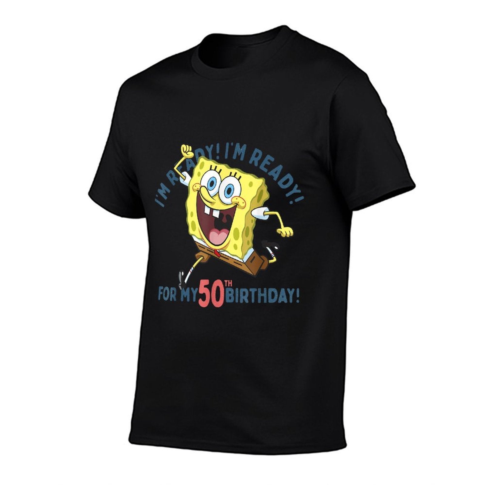 Nickelodeon SpongeBob SquarePants Ready For My 50th Birthday  Soft T-Shirt