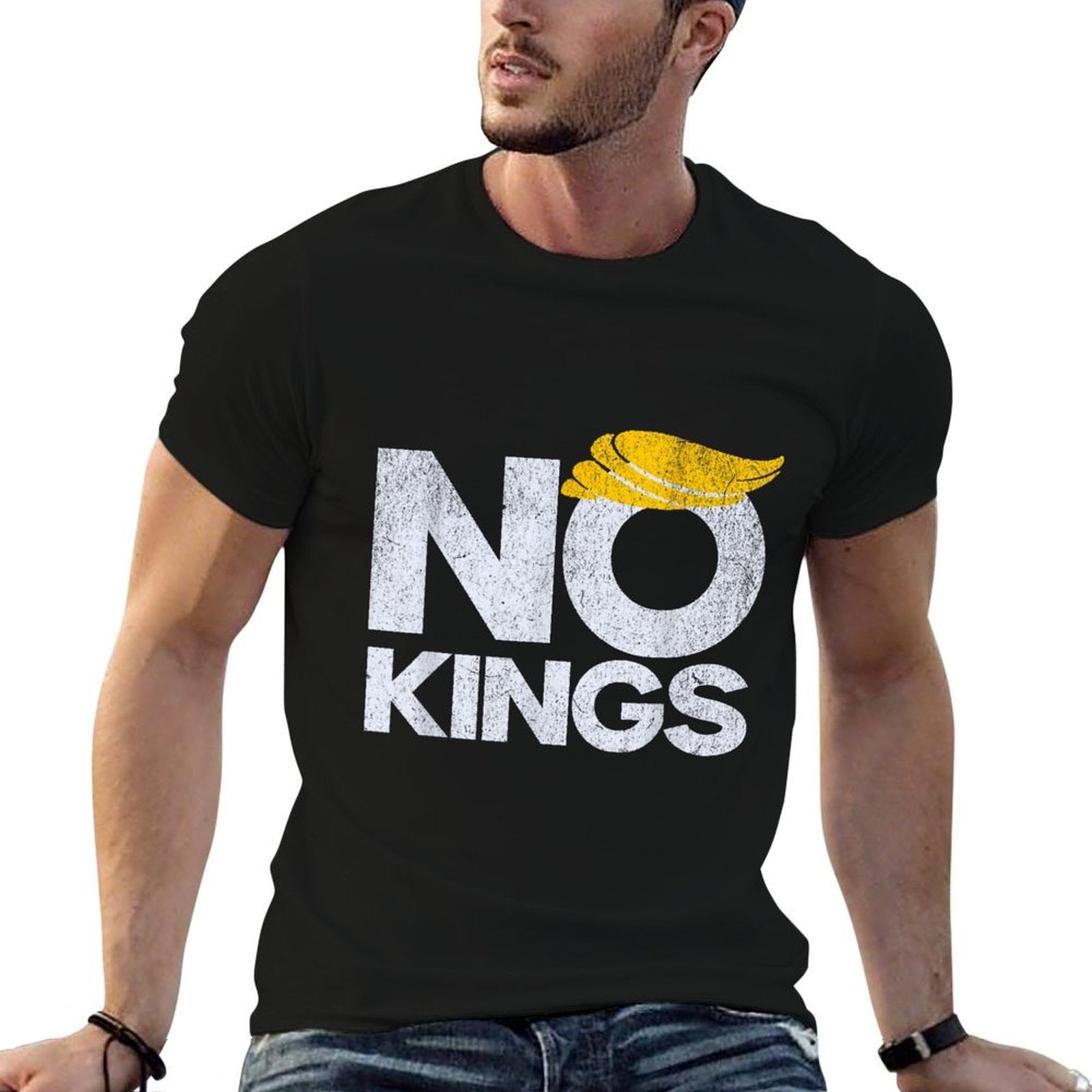 No Kings Day  High-quality Stitching T-Shirt