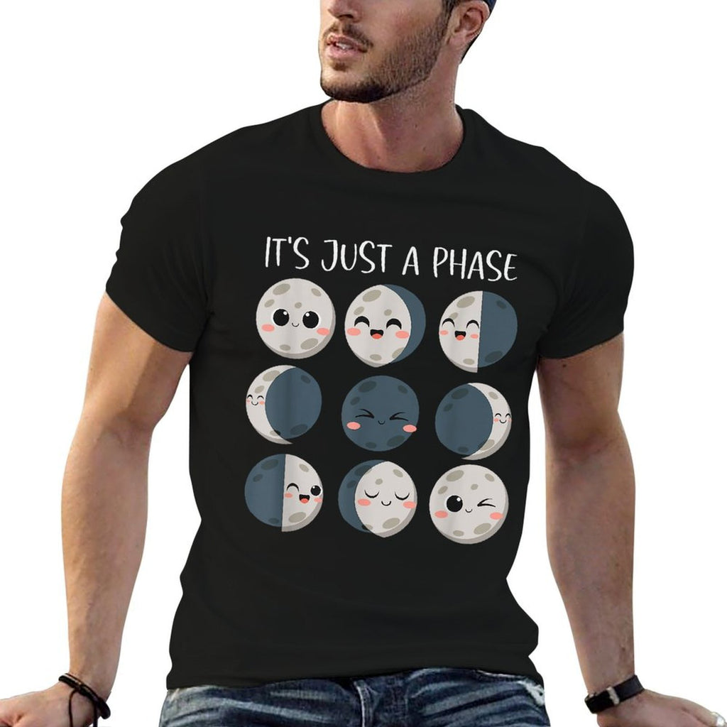 Women Science Teacher Moon Phases Scientist Back To School  Versatile T-Shirt