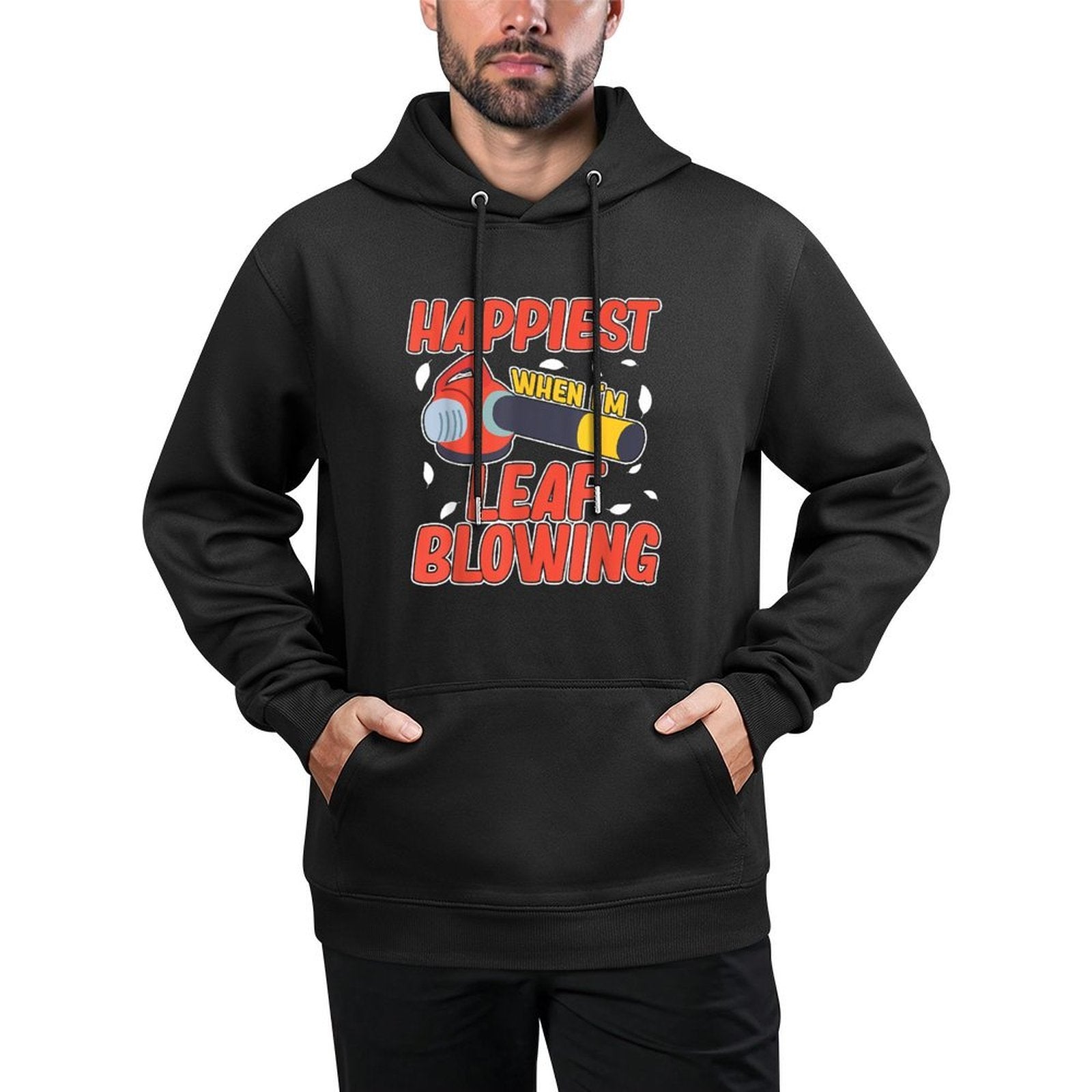 Leaf Blower Electric Leaf Blowing Machine Gardening Casual Wear Hoodie