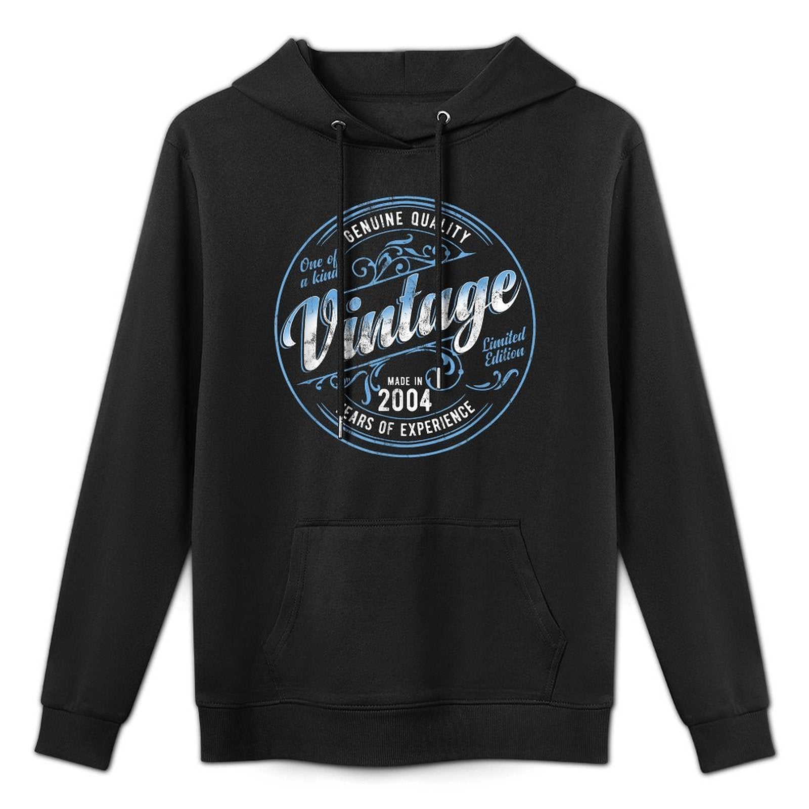 Vintage Born In 2004 Genuine & Original 21st Birthday Easy Care Hoodie