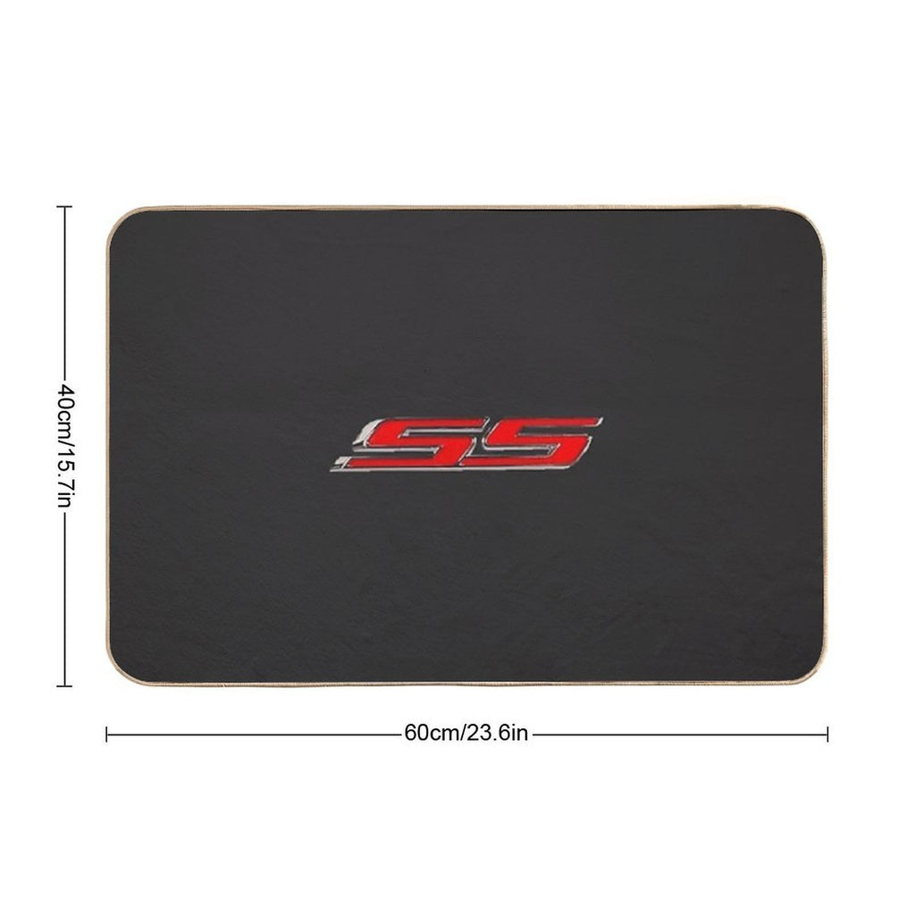 SS Camaro Emblem   Camaro T-shirt  Absorbent Bath Mat