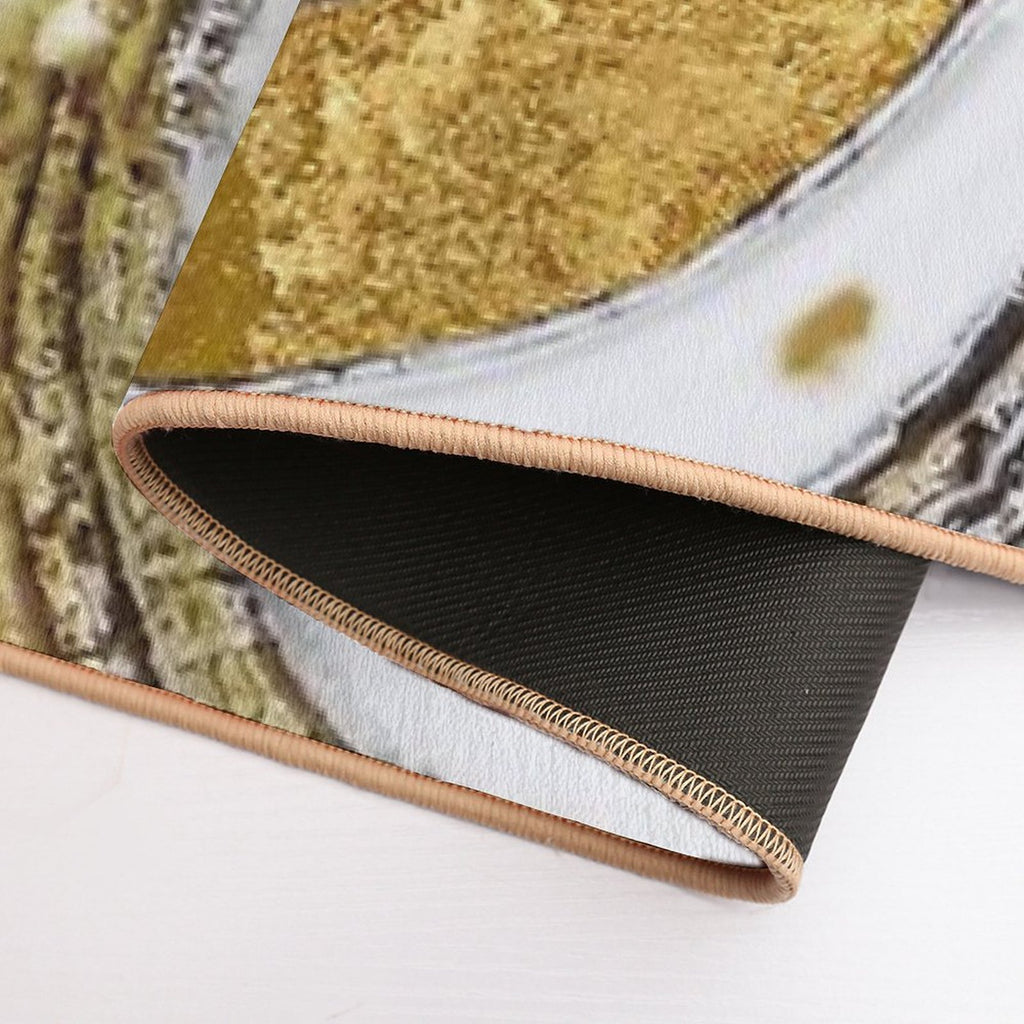 Stone Prose Geode Gold  Fade-Resistant Bath Mat