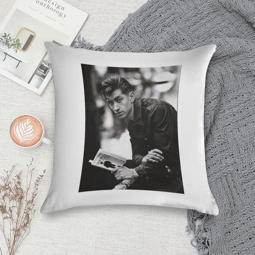 Alex Turner Soft Skin-Friendly Throw Pillow