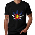 Colorado Cannabis Marijuana Weed Leaf CBD Pot 420 Smoking  Classic T-Shirt