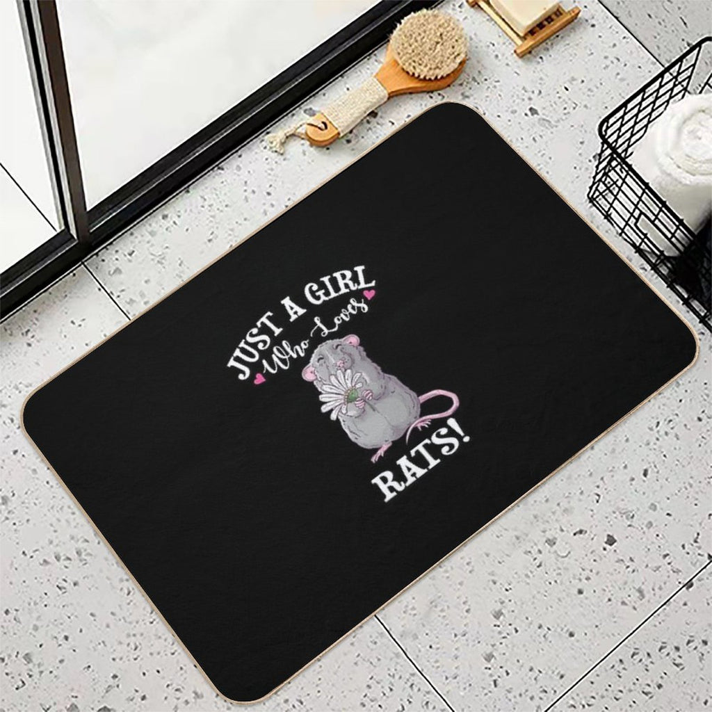 Pet Rat  Anti-Trip Bath Mat