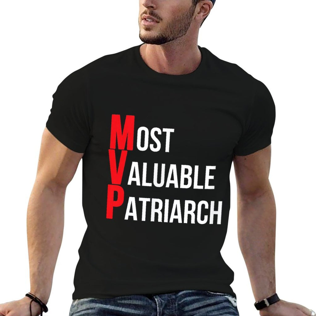 Most Valuable Patriarch Dad Birthday Or Father's Day  Lightweight T-Shirt