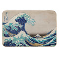 The Great Wave  Fade-Resistant Bath Mat
