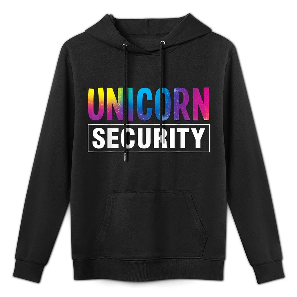 Unicorn Security Halloween Matching Kids Men Women Unisex Design Hoodie