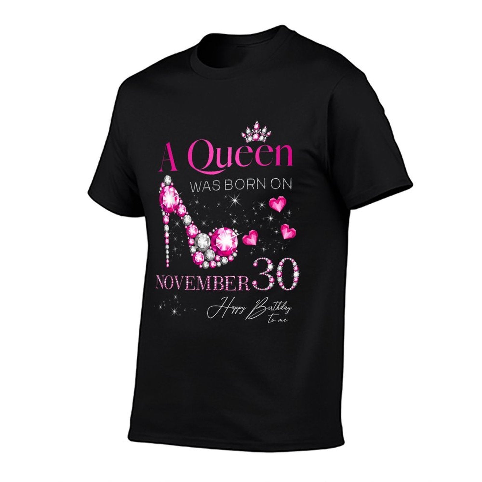 A Queen Was Born on November 30, 30th November Birthday  Lightweight T-Shirt