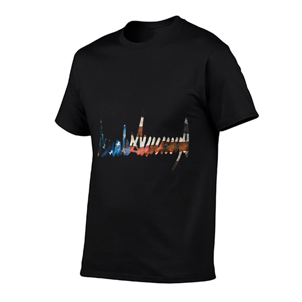 President Signature Grunge USA 4th of July 1776  Polyester Blend T-Shirt