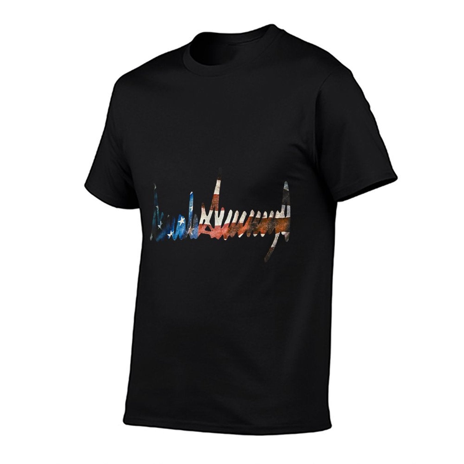 President Signature Grunge USA 4th of July 1776  Polyester Blend T-Shirt
