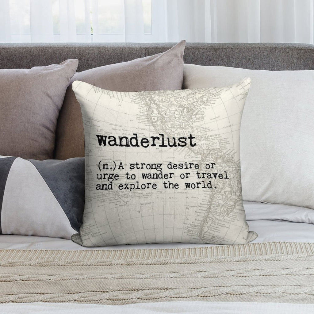 Wanderlust Soft Anti-Pilling Throw Pillow