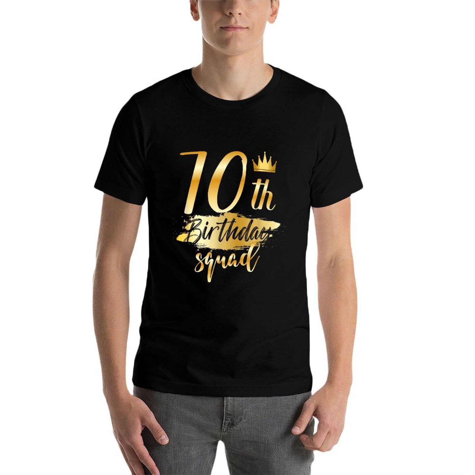70th Birthday Squad 70 Year Old Bday Family Party Crew Group  Lightweight T-Shirt