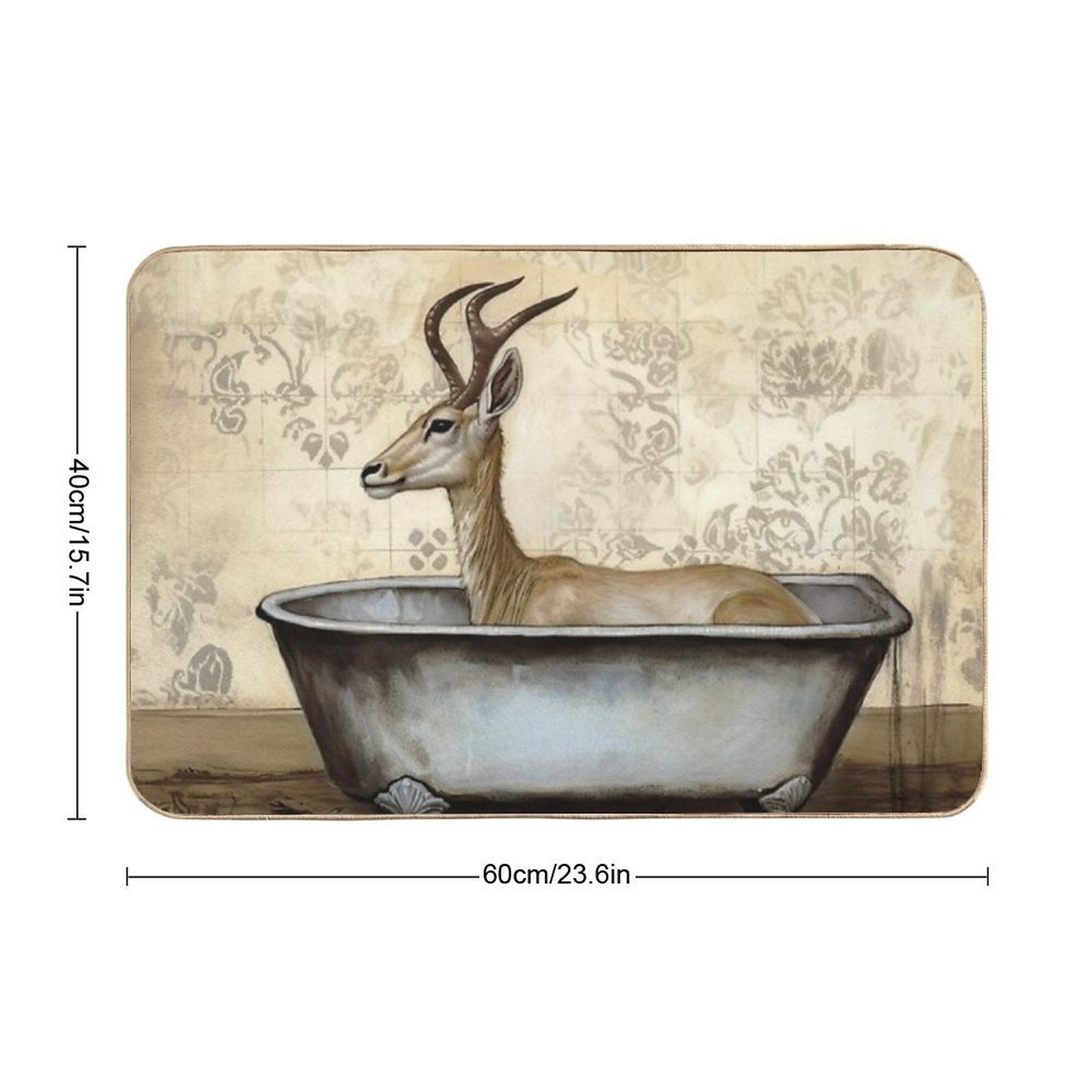 Bathtime IV  Anti-Trip Bath Mat
