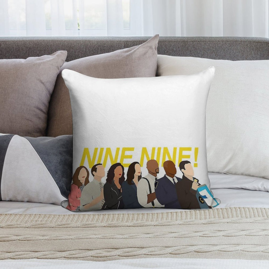 Nine Nine Squad Soft Anti-Pilling Throw Pillow