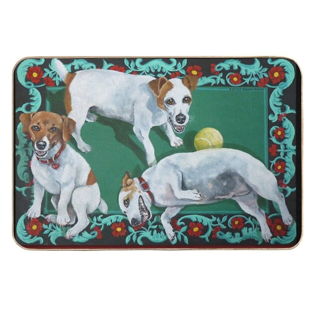 Jack Russells  Toxin-Free Bath Mat