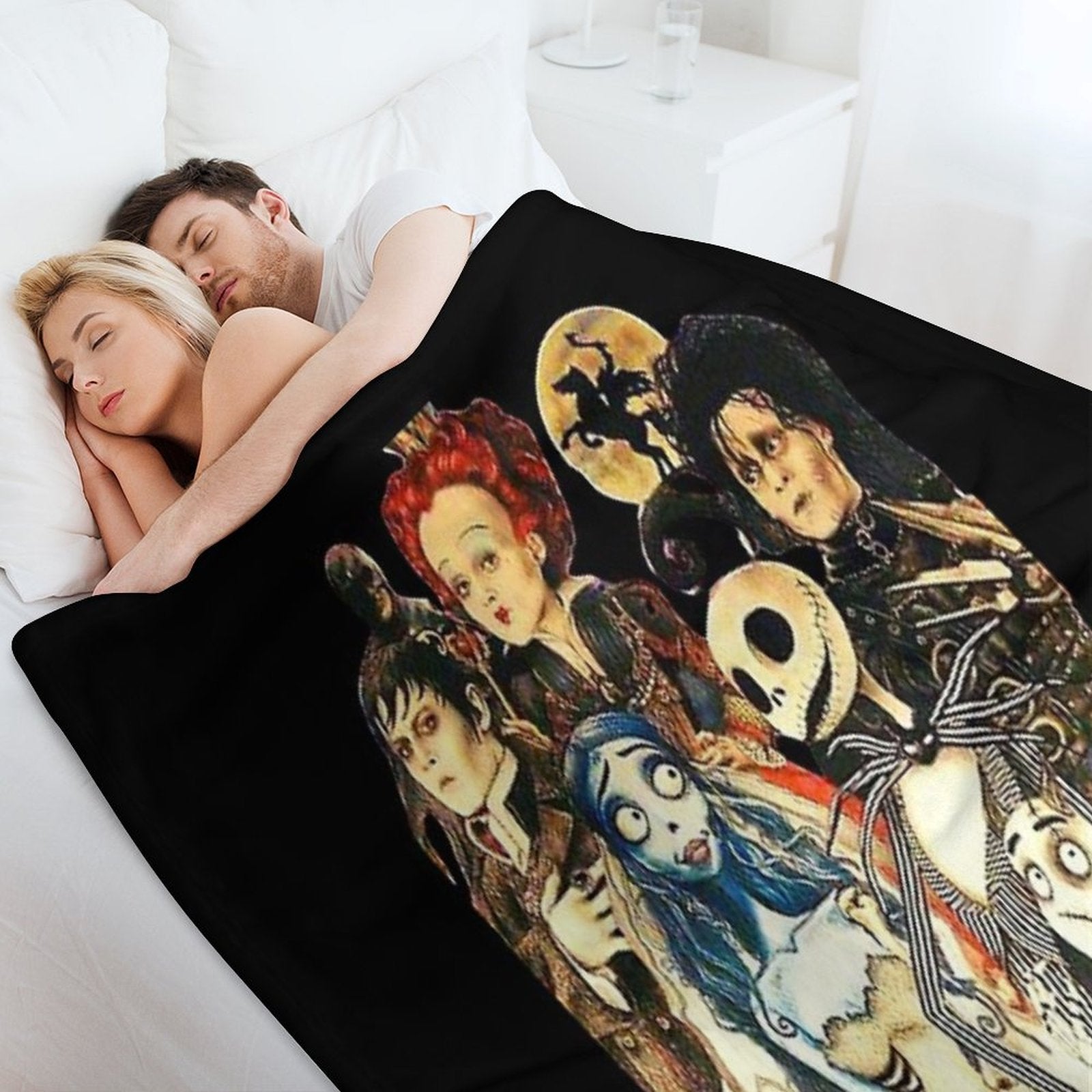 Tim Movie Horror Characters Film Plush Throw Blanket