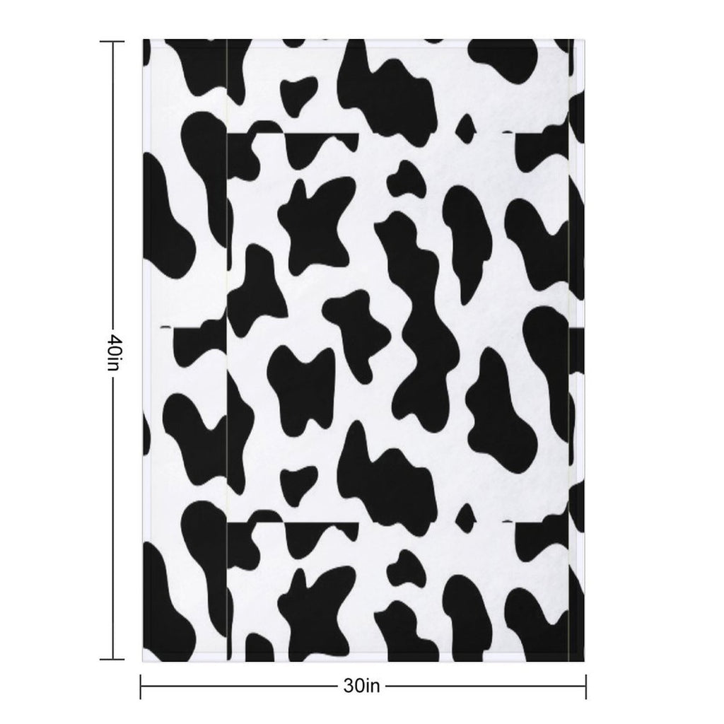 Cow Print Fabulous Travel-friendly Throw Blanket