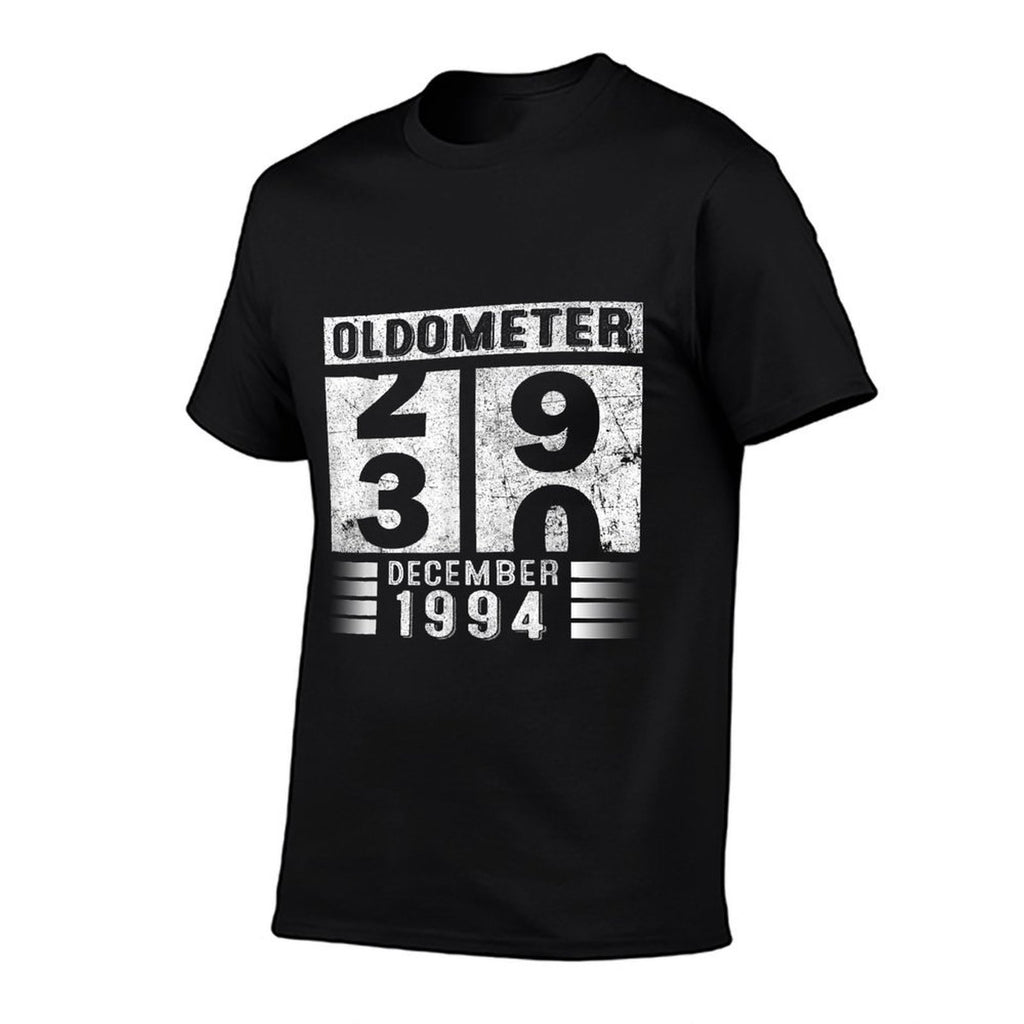 Oldometer 29-30 Born In December 1994 Funny 30th Birthday  Relaxed-fit T-Shirt