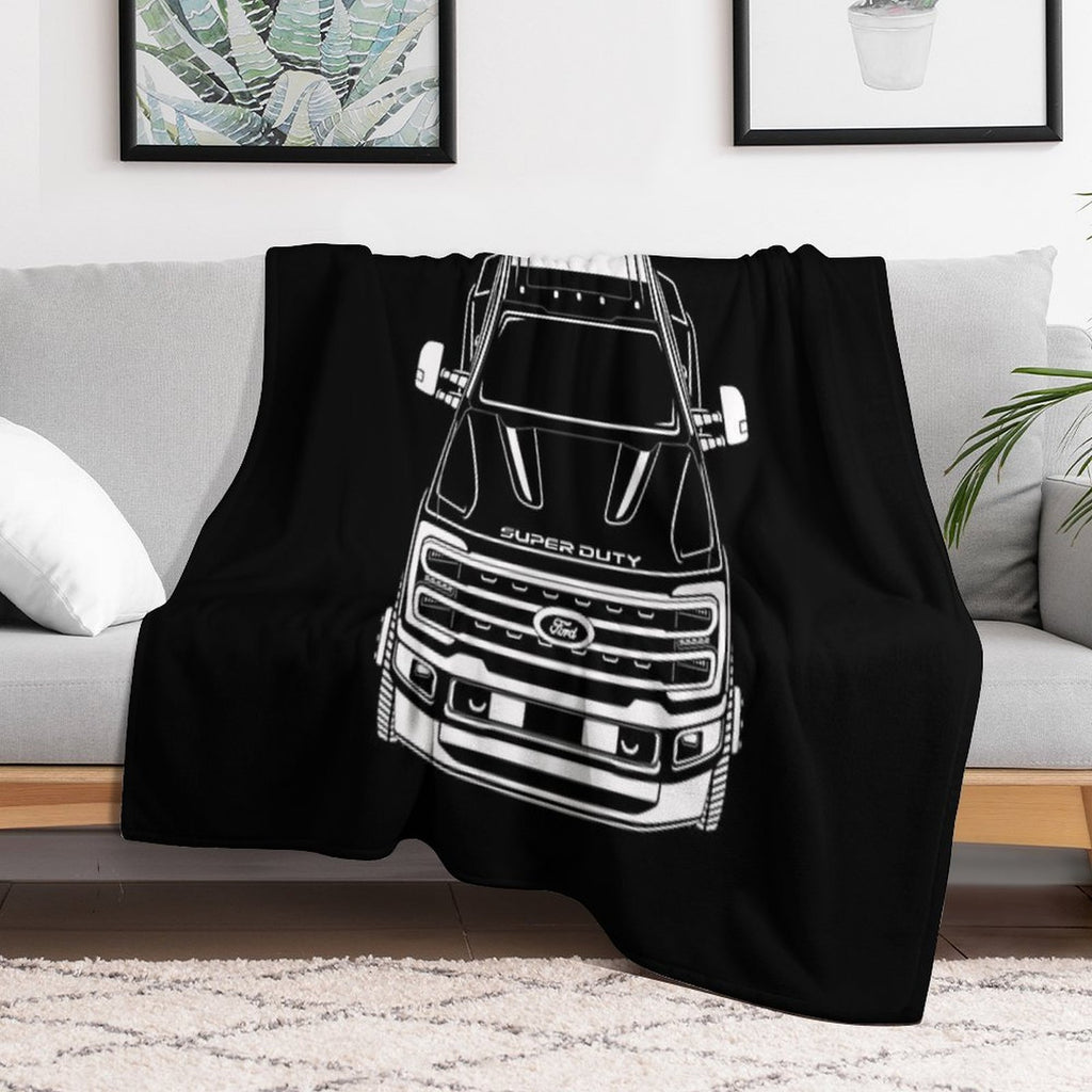 F350 Super Duty 2023-2024 Durable Throw Blanket