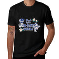 Disney Mickey & Minnie Mouse Birthday Dad of The B-Day Girl  Heathered Texture T-Shirt