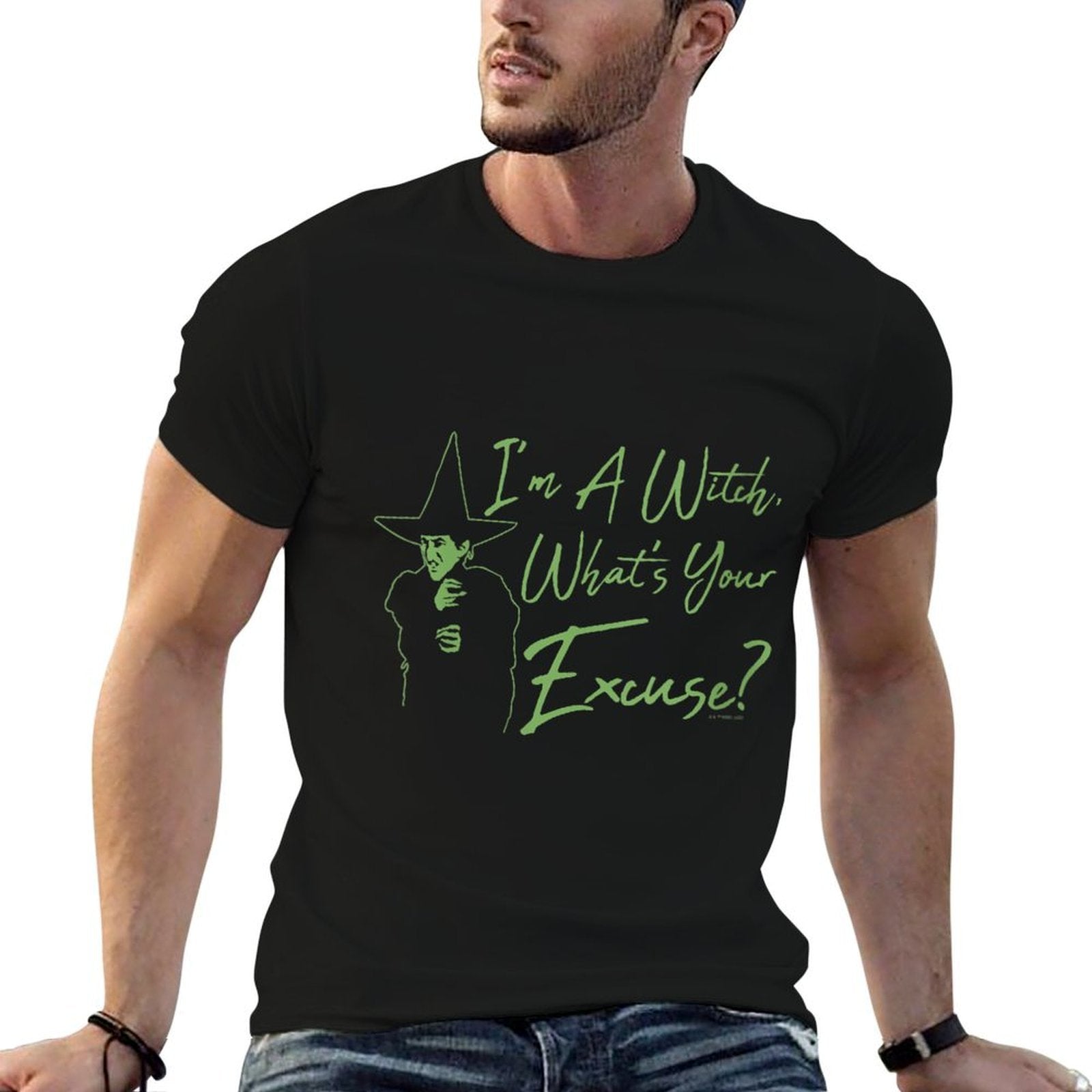 The Wizard of Oz Wicked Witch What's Your Excuse! V-Neck  Graphic-printed T-Shirt