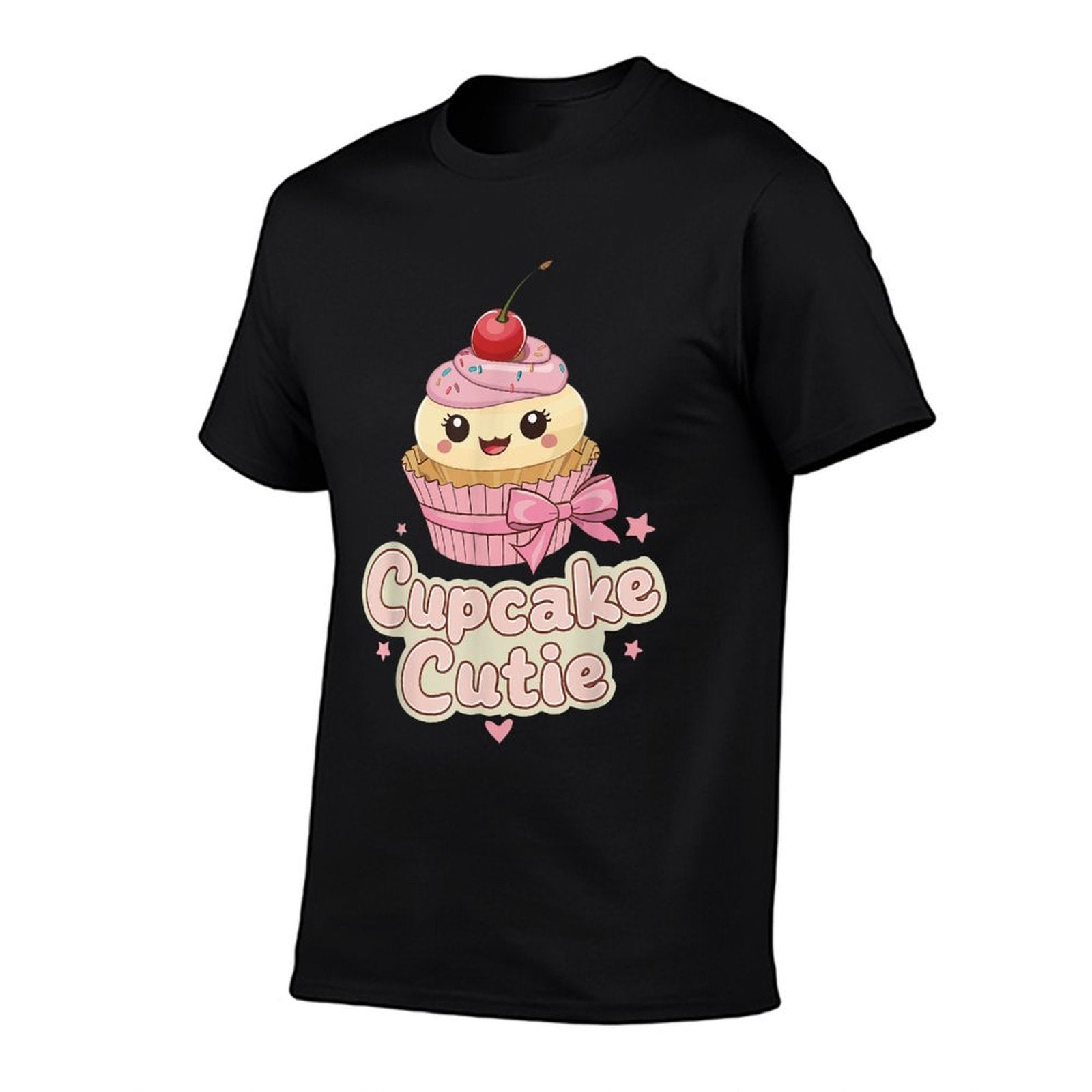 Kawaii Cupcake Cutie  Heathered Texture T-Shirt
