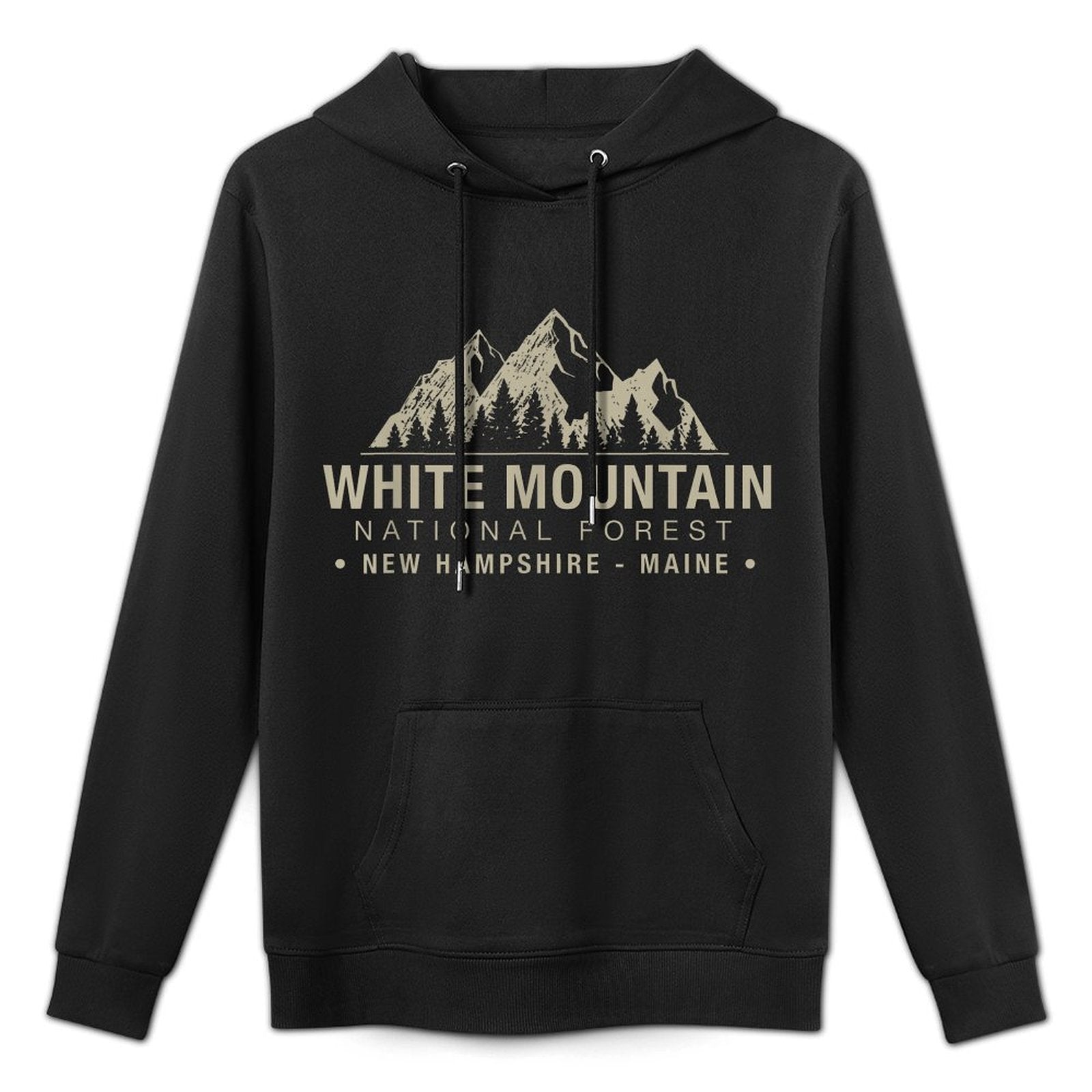 White Mountain National Forest New Hampshire Maine Machine Washable Hoodie