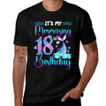 It's My Mermazing 18th Bday Party Mermaid 18 Years Old  Stretchy T-Shirt