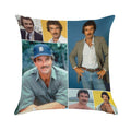 Tom Selleck Soft Anti-Pilling Throw Pillow