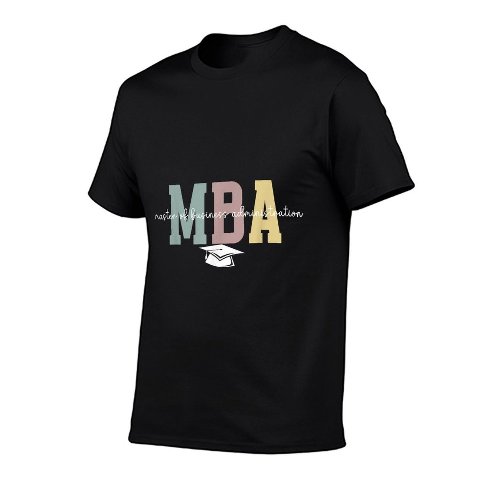 MBA Master Of Business Administration Boho MBA Graduation  Polyester Blend T-Shirt