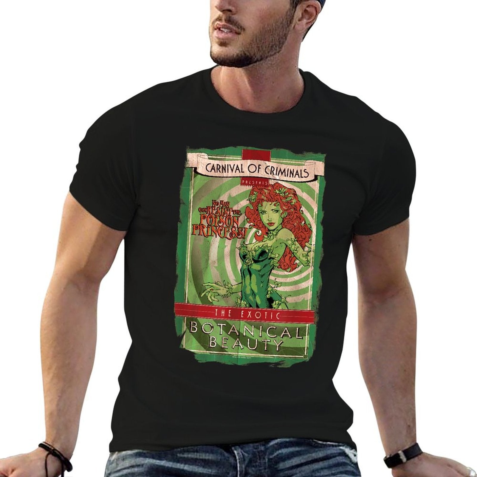 Batman Poison Ivy Botanical Beauty  Relaxed-fit T-Shirt