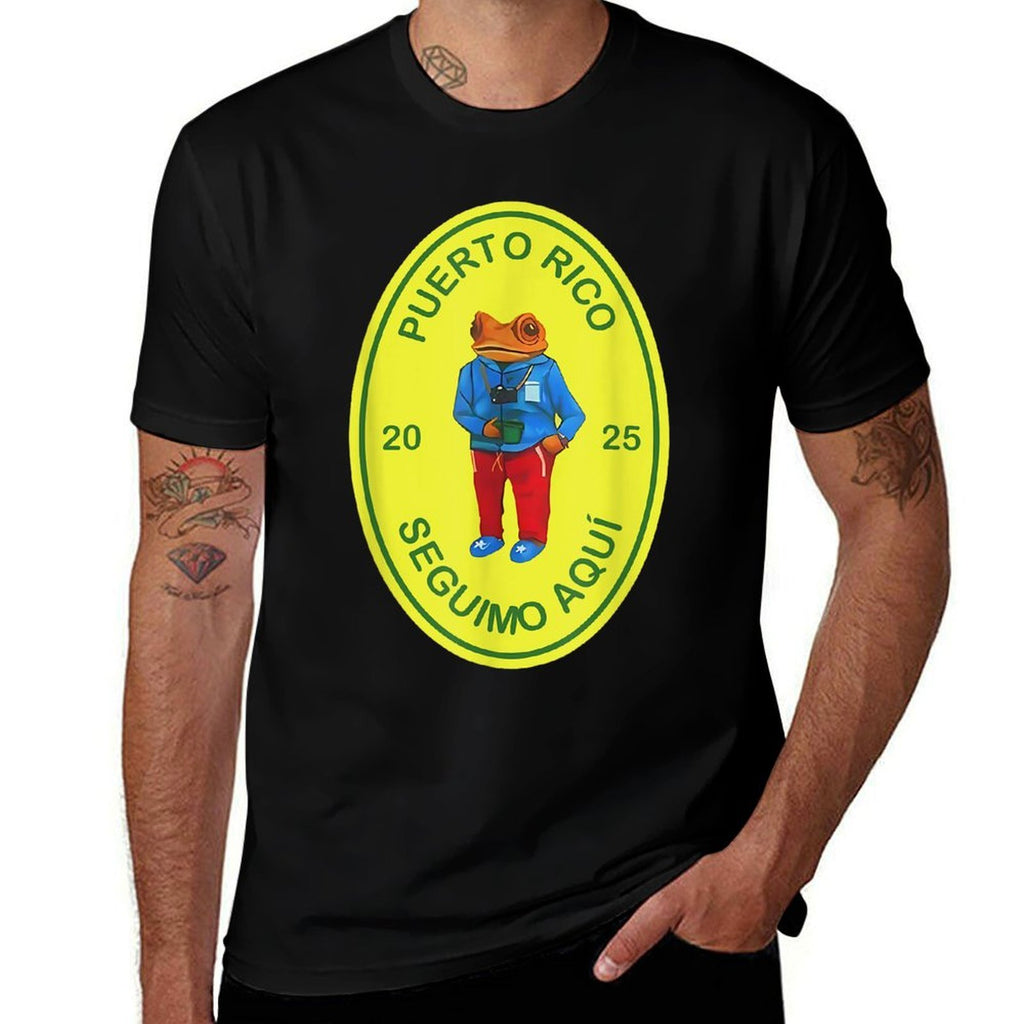 Treadings Limited Edition SAPO CONCHO Unisex Adult Album-Inspired Modern Black Cartoon Graphic - Small  High-quality Stitching T-Shirt