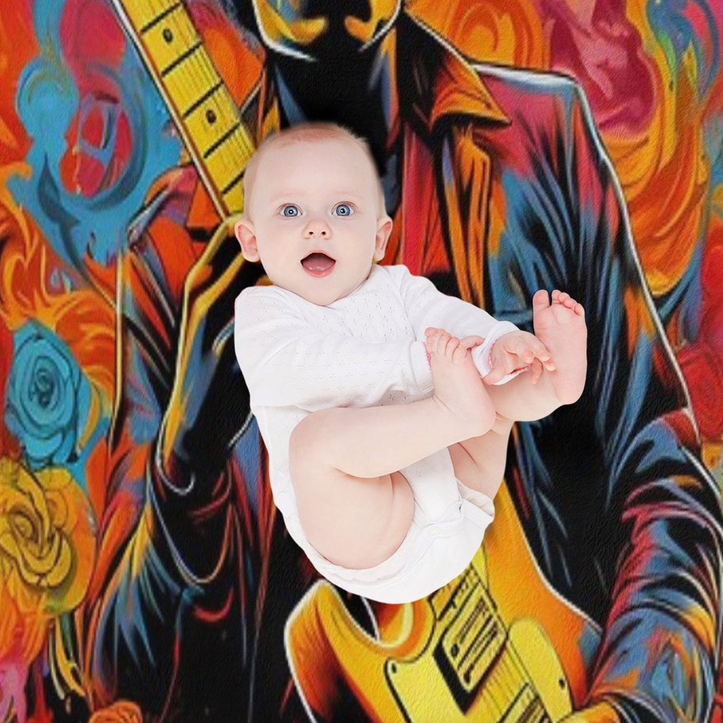 Jimmy Hendrix Lightweight Throw Blanket