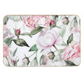 Roses Flowers Nature #pattern #nature  Easy Maintenance Bath Mat