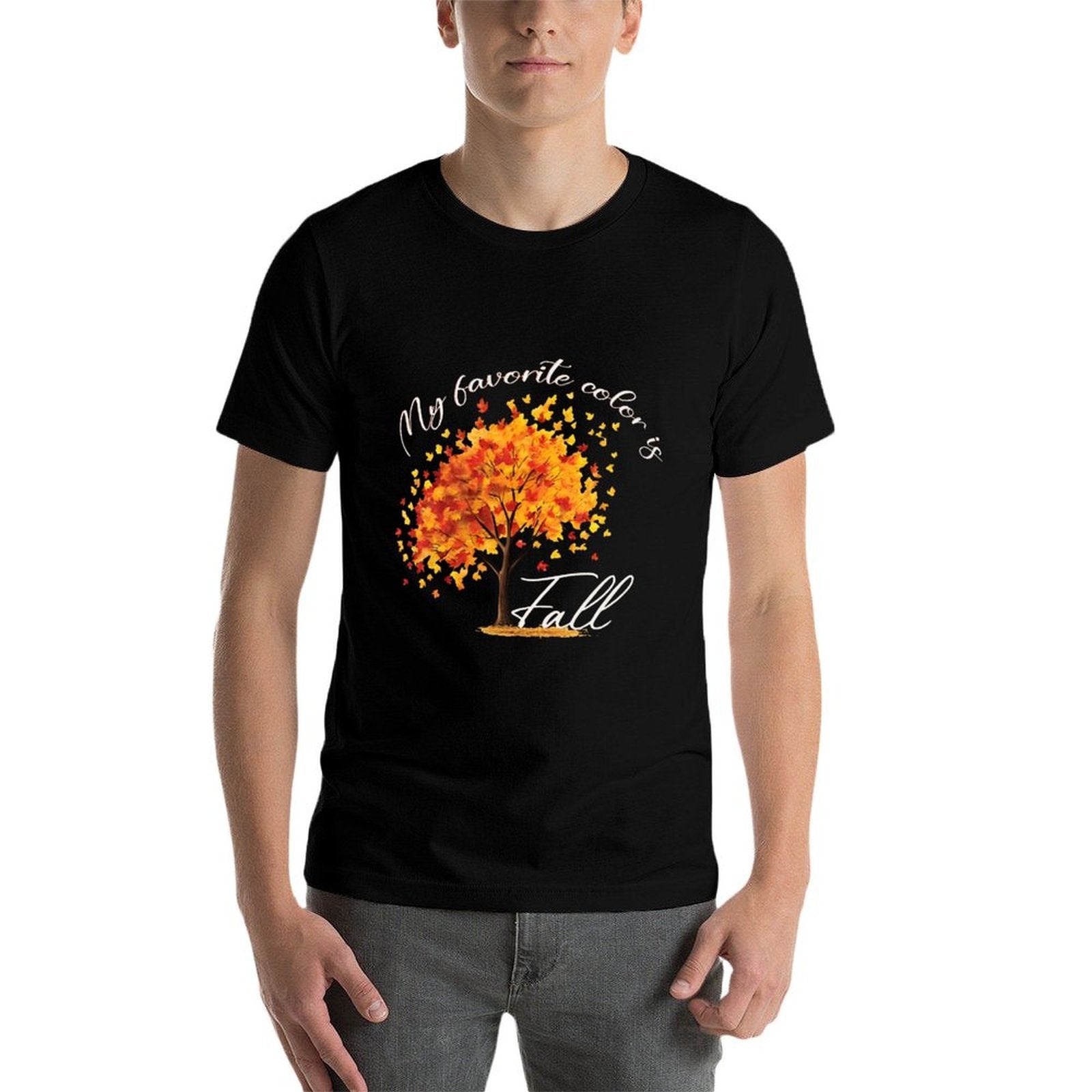 My Favorite Color Is Fall Sweatshirt  Slim-fit Cut T-Shirt