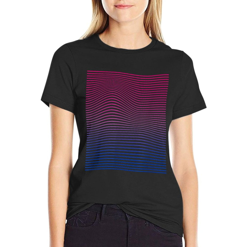 Bisexual Pride Subtle Bi  Tagless Design T-Shirt